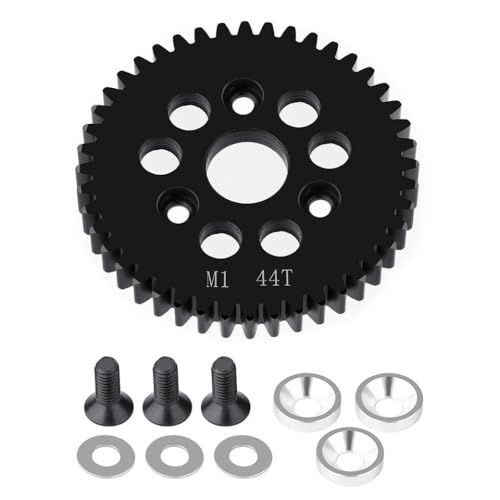ZenithRide M1 Spur Main Gear 31T 32T 33T 35T 38T 41T 42T 43T 45T 46T 47T 48T 49T 50T Ersatzteil Teil mit 1 10 -Skala -RC -Modellen ähnlich wie E revo 2 0 kompatibel(44T) von ZenithRide