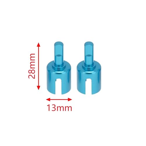 ZenithRide Metal Getriebekalbenbecher Differential Diff Cup kompatibel mit TT01 TT02 TT01D TT01E DF02 M05 M06 1 10 Skala RC -Auto -Upgrade -Ersatzteile Teile(2pcs Big) von ZenithRide
