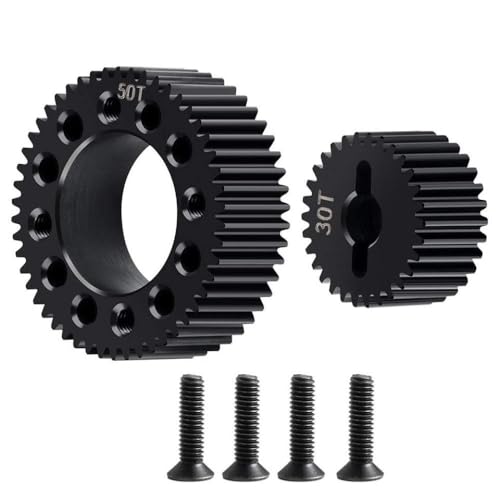 ZenithRide Metall M1 51T 29T 50T 30T Differentialgetriebe Set kompatibel mit 1 10 -Skalierungs -RC -Auto -Upgrade -Teilen für Elementmodelle(50T and 30T) von ZenithRide