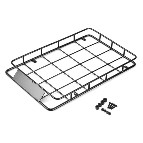 ZenithRide Metalldachträger Gepäckträgerbecherhalter für 1 10 Skala RC Crawler Car kompatibel mit verschiedenen Off -Straße RC -Modellen 2 Größenoptionen(230x147mm) von ZenithRide