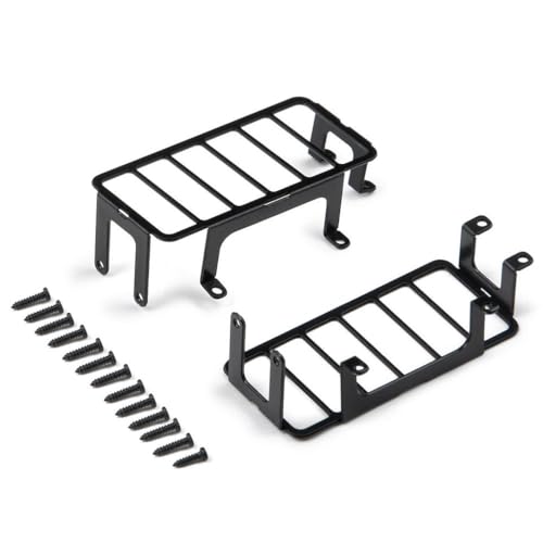 ZenithRide Nicht rutschfeste Edelstahl-Motorabdeckungshaubeplatte für 1/10-Skala-RC-Autos kompatibel mit G500 TRX-6 G63-Models Dekorationsteil(8436) von ZenithRide