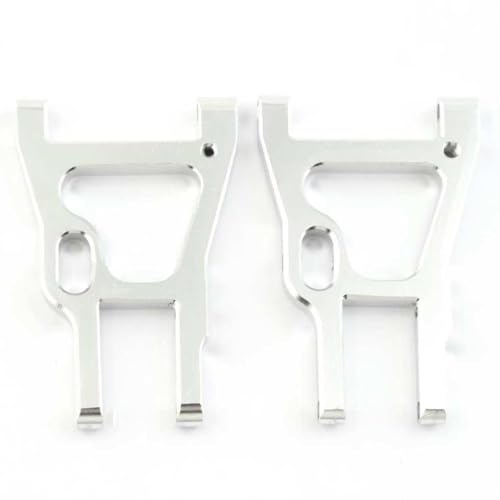 ZenithRide Niedrige Suspension Arm Metall Front 102019 02008 02161 kompatibel mit 1 10 -Skala -RC -Automodellen 94123 94103 Upgrade -Ersatzteil(Silver) von ZenithRide