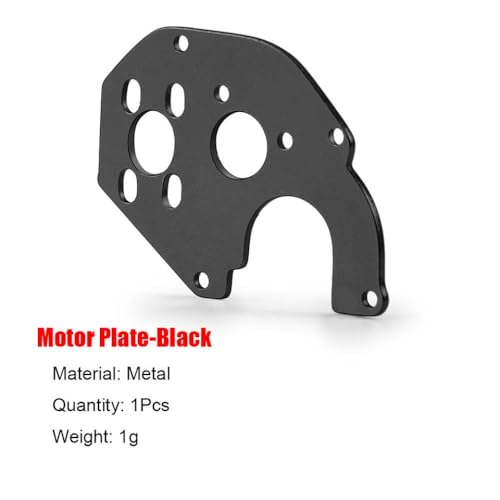 ZenithRide SCX24 90081 Deadbolt C10 1 24 RC Crawler Car gebürstetes Motorrad 050 kompatibel mit 1 24 -Skala -Crawler -Teilen kompatibel(Motor Plate) von ZenithRide