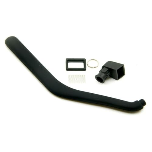 ZenithRide Schnorchel für 1/10 Skala RC Crawler Car Hodies kompatibel mit D110 CC01 GELANDE Modellen Upgrade Teil Gummi -Safari -Stil(A) von ZenithRide