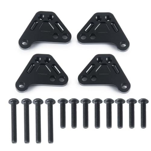 ZenithRide Schocktürme Mount Lenkung Montage -Lager -Kit -Scheinwerfer Rücklichter für 1 10 maxx maxx widemaxx 89086 4 kompatibel mit ähnlichen RC -Modellen kompatibel(Shock Towers) von ZenithRide