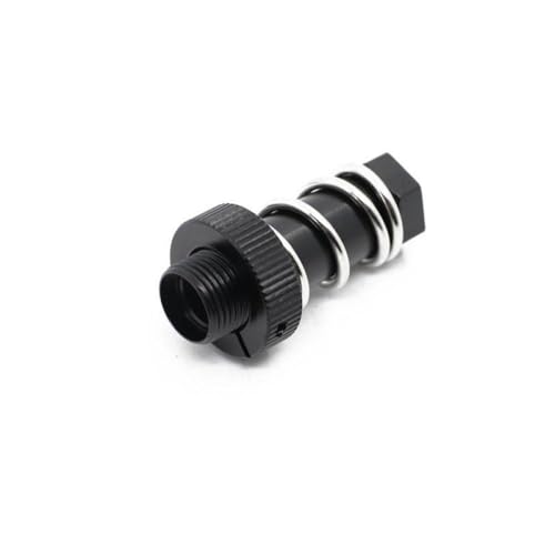 ZenithRide Servo Saver Hub mit Klemmmutter für 1 8 -Skala -RC -Autos kompatibel mit Talion Models Upgrade -Teil passt 1 7 Verstöße Mojave -Fahrzeuge(Black) von ZenithRide