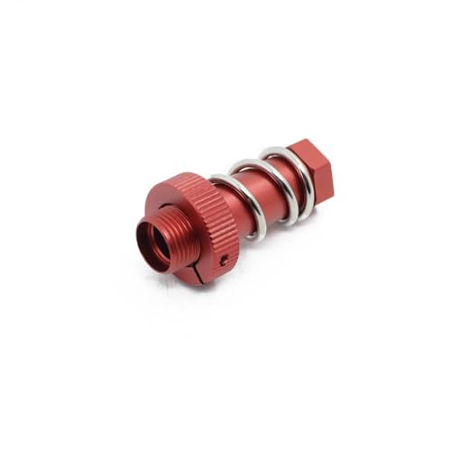 ZenithRide Servo Saver Hub mit Klemmmutter für 1 8 -Skala -RC -Autos kompatibel mit Talion Models Upgrade -Teil passt 1 7 Verstöße Mojave -Fahrzeuge(Red) von ZenithRide