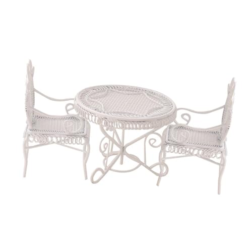 Wohnzimmer Seitentisch Szene Couchtisch Trep Play Kid Playset Wohnzimmer Realistische Dollhouses Möbelspielset von Zenlir