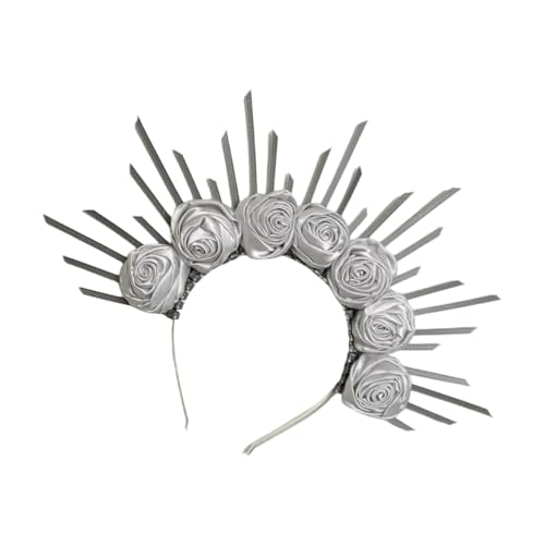 Zenlir Hair Hoop Dark Halloween Kostüm Mit Stachel Kopfbedeckung Künstlerischer Punk Stirnband Versehen Zenlir Hair Hoop Dark Halloween Kostüm Mit Stachel Kopfbedeckung Künstlerischer Punk Stirnband Versehen von Zenlir