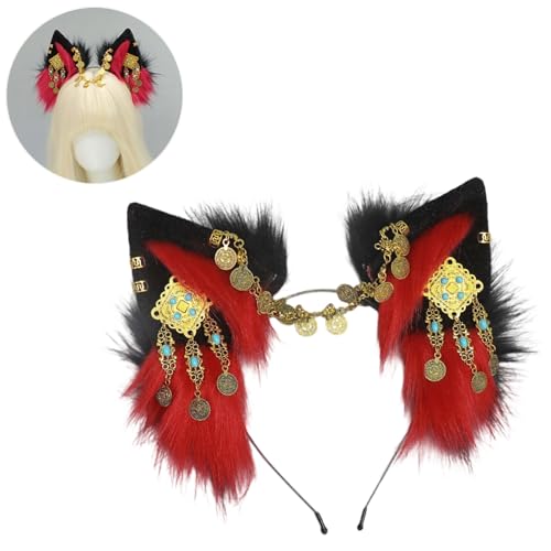 Zenlir Soft Plüsch Cosplay Wolf Ohr Stirnbänder Statement Ohr Kopfbedeckung Für Event Anime Enthusiasten Und Themenpartys Exotische Ohren Cosplay Stirnbänder Zenlir Soft Plüsch Cosplay Wolf Ohr Stirnbänder Statement Ohr Kopfbedeckung Für Event Anime Enthusiasten Und Themenpartys Exotische Ohren Cosplay Stirnbänder von Zenlir