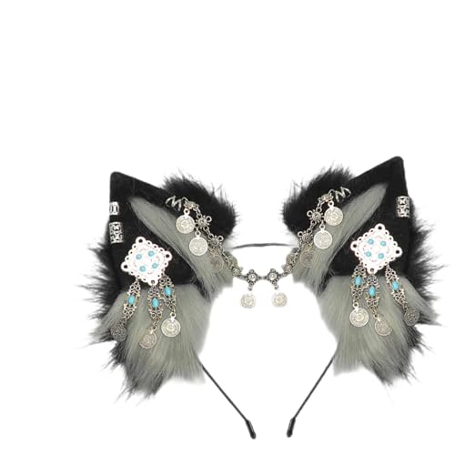 Zenlir Soft Plüsch Cosplay Wolf Ohr Stirnbänder Statement Ohr Kopfbedeckung Für Event Anime Enthusiasten Und Themenpartys Exotische Ohren Cosplay Stirnbänder Zenlir Soft Plüsch Cosplay Wolf Ohr Stirnbänder Statement Ohr Kopfbedeckung Für Event Anime Enthusiasten Und Themenpartys Exotische Ohren Cosplay Stirnbänder von Zenlir