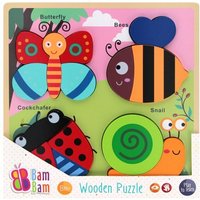 Bam Bam Holzgartenpuzzle 30x30x2 Folie 35 von Zentrada