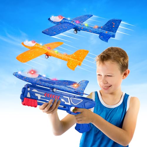 2 Stück Flugzeug Spielzeug, Wurfgleiter Styropor Flieger mit Pistole Kinderspielzeug, Kinder Outdoor Draußen Garten Spiele Geburtstag Weihnachten Geschenke Jungen Mädchen für ab 3 4 5 6 7 8 Jahre 2 Stück Flugzeug Spielzeug, Wurfgleiter Styropor Flieger mit Pistole Kinderspielzeug, Kinder Outdoor Draußen Garten Spiele Geburtstag Weihnachten Geschenke Jungen Mädchen für ab 3 4 5 6 7 8 Jahre von Zero-G Roadster
