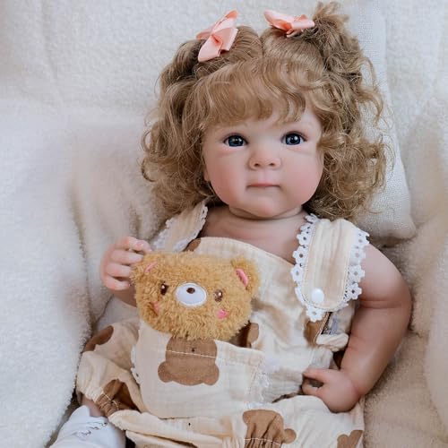 Zero pam 18 Zoll Reborn Baby Vollsilikon Lebensecht Mädchen 45 cm Augen Offen, Echte Babypuppe Wasserdicht Realistische Newborn Babys Puppe mit Haaren Toddler Vinyl Ganzkörper Weichkörper für Kinder Zero pam 18 Zoll Reborn Baby Vollsilikon Lebensecht Mädchen 45 cm Augen Offen, Echte Babypuppe Wasserdicht Realistische Newborn Babys Puppe mit Haaren Toddler Vinyl Ganzkörper Weichkörper für Kinder von Zero pam