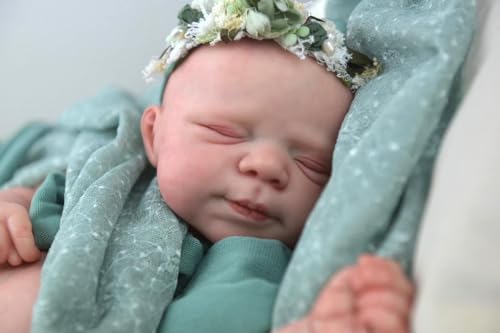 Zero pam 18 Zoll Süß Schlafenden Reborn Baby Mädchen 45 cm Mit Ohne Haare Reborn Baby Vollsilikon Lebensechte Puppe Mädchen Newborn Weichkörper Wasserdicht Reborn Babys Spielzeug Für Kinder Zero pam 18 Zoll Süß Schlafenden Reborn Baby Mädchen 45 cm Mit Ohne Haare Reborn Baby Vollsilikon Lebensechte Puppe Mädchen Newborn Weichkörper Wasserdicht Reborn Babys Spielzeug Für Kinder von Zero pam