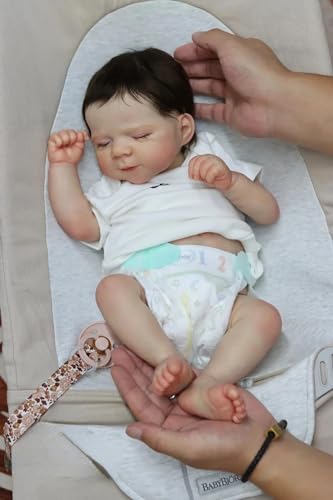 Zero pam 45 cm Reborn Baby Vollsilikon Lebensecht Junge,Reborn Puppe Anatomisch Korrekt, Realistische Silikon Babypuppe Wie Echtes Babys, Newborn BabyPuppe Mit Haare Zero pam 45 cm Reborn Baby Vollsilikon Lebensecht Junge,Reborn Puppe Anatomisch Korrekt, Realistische Silikon Babypuppe Wie Echtes Babys, Newborn BabyPuppe Mit Haare von Zero pam