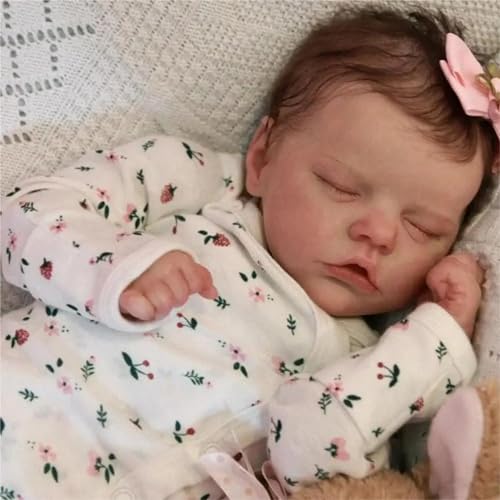 Zero pam 45 cm Reborn Baby Vollsilikon Lebensechte Babypuppen Reborn Baby Mädchen Schlafend Puppe Wie Echtes Baby Silikon Reborn Puppen Lebensecht Reborn Baby Für Kinder Zero pam 45 cm Reborn Baby Vollsilikon Lebensechte Babypuppen Reborn Baby Mädchen Schlafend Puppe Wie Echtes Baby Silikon Reborn Puppen Lebensecht Reborn Baby Für Kinder von Zero pam