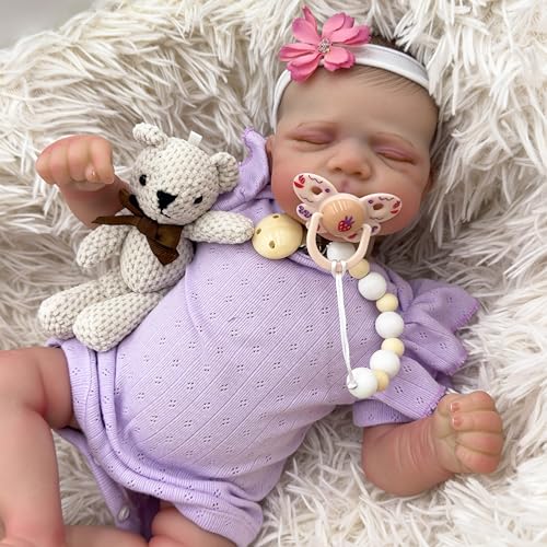 Zero pam Echtes Leben Reborn Baby Puppen Mädchen 18 Zoll Gewichtete Reborn-Kleinkindpuppen, Aufstellbare Reborn-Puppen Die Echt Mit Zubehör für Kinder ab 3 JahrenAussehen Zero pam Echtes Leben Reborn Baby Puppen Mädchen 18 Zoll Gewichtete Reborn-Kleinkindpuppen, Aufstellbare Reborn-Puppen Die Echt Mit Zubehör für Kinder ab 3 JahrenAussehen von Zero pam