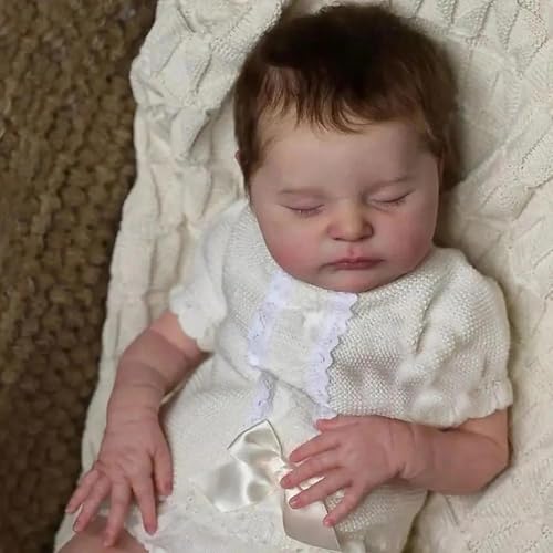 Zero pam Lebensecht Reborn Baby Puppen Schlafendes Mädchen,48 cm Babypuppen Wie Echt Puppen Die Aussehen Wie Echte Babys Weicher Stoffkörper,Lebensechte Babypuppen Silikon Zero pam Lebensecht Reborn Baby Puppen Schlafendes Mädchen,48 cm Babypuppen Wie Echt Puppen Die Aussehen Wie Echte Babys Weicher Stoffkörper,Lebensechte Babypuppen Silikon von Zero pam