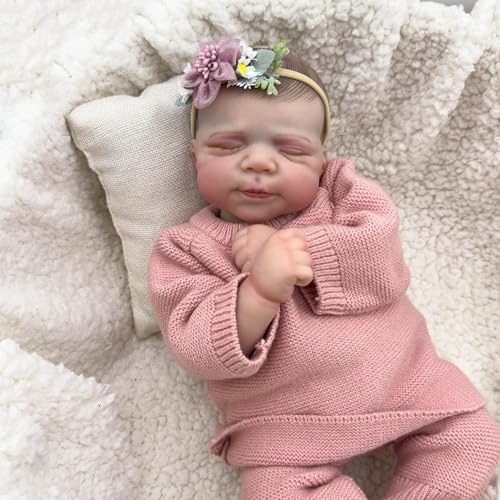 Zero pam Lebensechte Reborn-Baby-Kleinkind-Puppen 18 Zoll Realistische Neugeborene Babypuppen Die Echt Aussehen, Echt Aussehende Babypuppen Mit Zubehör Zero pam Lebensechte Reborn-Baby-Kleinkind-Puppen 18 Zoll Realistische Neugeborene Babypuppen Die Echt Aussehen, Echt Aussehende Babypuppen Mit Zubehör von Zero pam
