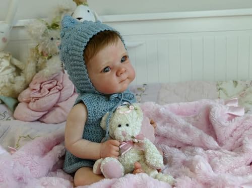 Zero pam Lebensechte Reborn-Baby-Puppen Ganzkörper Mädchen 18 Zoll Gewichtete Anatomisch Korrekte Babypuppen Reborn-Kleinkindpuppen Mit Zubehör Für Kinder Zero pam Lebensechte Reborn-Baby-Puppen Ganzkörper Mädchen 18 Zoll Gewichtete Anatomisch Korrekte Babypuppen Reborn-Kleinkindpuppen Mit Zubehör Für Kinder von Zero pam