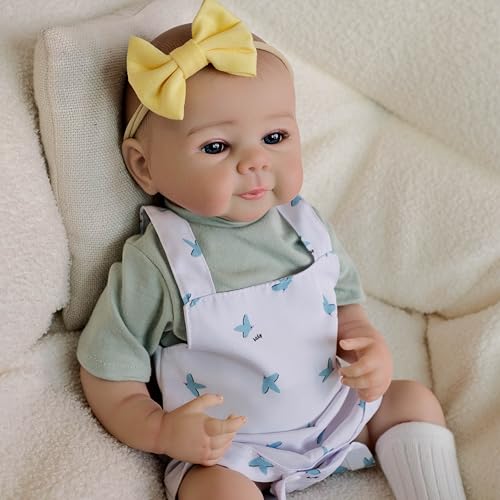 Zero pam Lebensechte Reborn-Baby-Puppen Ganzkörper-Mädchen 50 cm Realistische, Anatomisch Korrekte Babypuppen, Die Echt Aussehen Echtes Leben Weiche Reborn-Babys Zero pam Lebensechte Reborn-Baby-Puppen Ganzkörper-Mädchen 50 cm Realistische, Anatomisch Korrekte Babypuppen, Die Echt Aussehen Echtes Leben Weiche Reborn-Babys von Zero pam