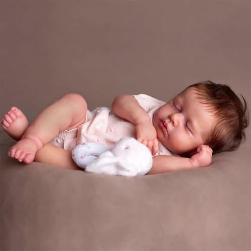 Zero pam Lebensechte Reborn Baby Puppen Mädchen,50 cm Babypuppen Aus Silikon, Die Echt Aussehen, Anatomisch Korrekte Puppe In Frühchengröße Mit Süßem Outfit Zero pam Lebensechte Reborn Baby Puppen Mädchen,50 cm Babypuppen Aus Silikon, Die Echt Aussehen, Anatomisch Korrekte Puppe In Frühchengröße Mit Süßem Outfit von Zero pam