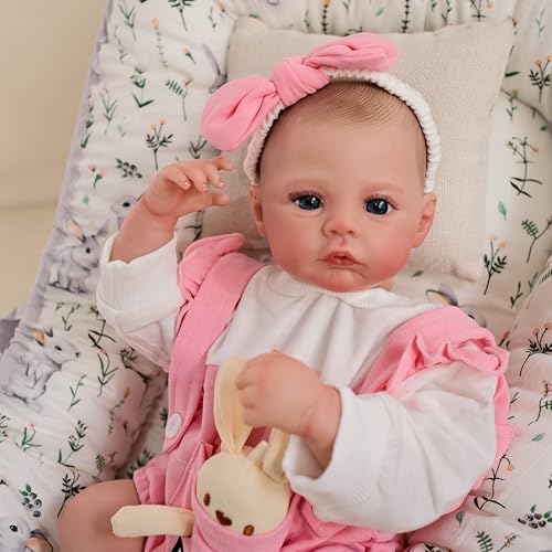 Zero pam Lebensechte Reborn-Baby-Puppen Mädchen 19 Zoll Realistische Silikonpuppen Für Neugeborene Babys,schöne Reborn-Puppen Die Echt Aussehen Für Kinder Ab 3 Jahren Zero pam Lebensechte Reborn-Baby-Puppen Mädchen 19 Zoll Realistische Silikonpuppen Für Neugeborene Babys,schöne Reborn-Puppen Die Echt Aussehen Für Kinder Ab 3 Jahren von Zero pam