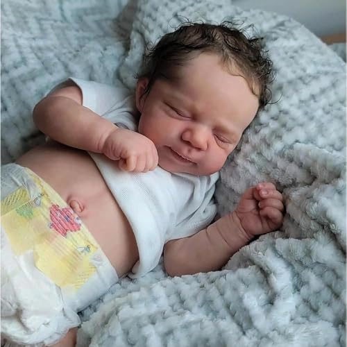 Zero pam Lebensechte Reborn Baby Puppen Silikon Jungen,45 cm Lebensechte Babypuppen Silikon Ganzkörper,Schlafen Echtes Leben Kleinkind Babys Jungen Mit Wurzelndem Haar Zero pam Lebensechte Reborn Baby Puppen Silikon Jungen,45 cm Lebensechte Babypuppen Silikon Ganzkörper,Schlafen Echtes Leben Kleinkind Babys Jungen Mit Wurzelndem Haar von Zero pam