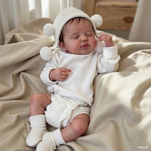 Zero pam Lebensechte Silikon Reborn Baby Puppen Mädchen 50 cm Schlafende Babypuppen In Kleinkindgröße, Die Echt Aussehen Weiches Vinyl Silikon Reborn Babys Zero pam Lebensechte Silikon Reborn Baby Puppen Mädchen 50 cm Schlafende Babypuppen In Kleinkindgröße, Die Echt Aussehen Weiches Vinyl Silikon Reborn Babys von Zero pam
