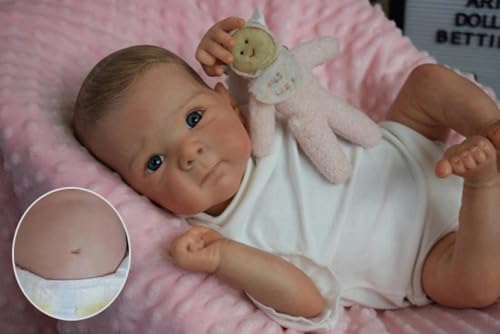 Zero pam Realistische Babypuppe Reborn Babypuppen Wie Echt 18 Inch Reborn Baby Vollsilikon Lebensecht, Reborns Puppe Silikon Körper, Lebensechte Babypuppen Mädchen Zero pam Realistische Babypuppe Reborn Babypuppen Wie Echt 18 Inch Reborn Baby Vollsilikon Lebensecht, Reborns Puppe Silikon Körper, Lebensechte Babypuppen Mädchen von Zero pam