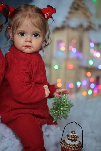Zero pam Realistische Reborn Baby Mädchen 60Cm Reborn Puppen Lebensecht BabyPuppe Weichkörper Neugeborene Mädchen Puppe Wie Echtes Baby Lebensgroße Puppen Für Kinder von Zero pam