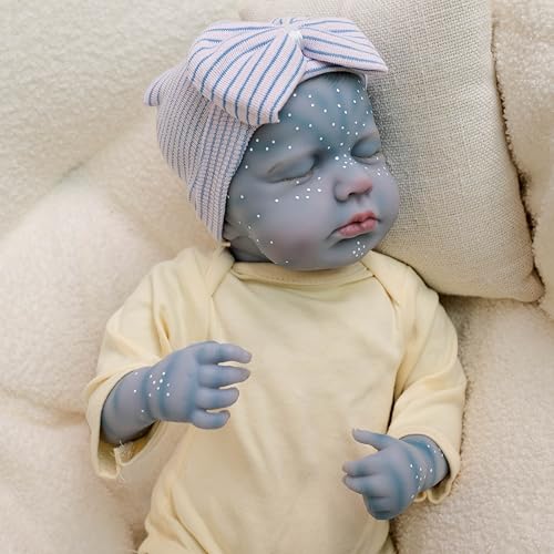 Zero pam Realistische Reborn-Baby-Puppen Ganzkörper-Avatar 50 cm Bewegliche Schlafende Lebensechte Babypuppen, Die Echt Aussehen,schöne Reborn-Babys Mit Geschlossenen Augen Zero pam Realistische Reborn-Baby-Puppen Ganzkörper-Avatar 50 cm Bewegliche Schlafende Lebensechte Babypuppen, Die Echt Aussehen,schöne Reborn-Babys Mit Geschlossenen Augen von Zero pam