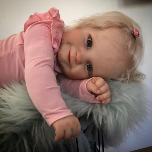 Zero pam Realistische Reborn-Baby-Puppen Ganzkörper-Mädchen 20 Zoll Beschwerte Babypuppen Die Echt Aussehen,posierbares Neugeborenes Kleinkind-Baby Mit Zubehör Zero pam Realistische Reborn-Baby-Puppen Ganzkörper-Mädchen 20 Zoll Beschwerte Babypuppen Die Echt Aussehen,posierbares Neugeborenes Kleinkind-Baby Mit Zubehör von Zero pam