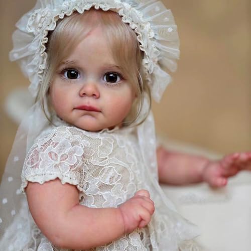 Zero pam Realistische Reborn Babypuppe Wie Echtes Baby 60Cm Reborn Baby Mädchen Lebensechte BabyPuppen Weichkörper Lebensgroße Reborn Toddler Zero pam Realistische Reborn Babypuppe Wie Echtes Baby 60Cm Reborn Baby Mädchen Lebensechte BabyPuppen Weichkörper Lebensgroße Reborn Toddler von Zero pam