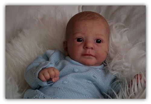 Zero pam Reborn Baby Junge 48cm Reborn Babypuppen Wie Echt Baby Reborn Puppen Lebensecht Babypuppe Weichkörper Baby Puppe Ab 3 Jahr Mädchen von Zero pam
