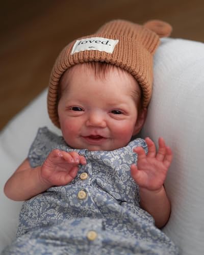 Zero pam Reborn Baby Jungen 20 Zoll Vollvinyl Lebensechte Puppe Jungen Realistisches Lächeln Puppe Mit Haaren Wie Echte Babies Puppen Ab 3 Jahre Mit Zubehör Für Jungen Spielzeug Zero pam Reborn Baby Jungen 20 Zoll Vollvinyl Lebensechte Puppe Jungen Realistisches Lächeln Puppe Mit Haaren Wie Echte Babies Puppen Ab 3 Jahre Mit Zubehör Für Jungen Spielzeug von Zero pam