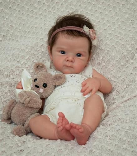 Zero pam Reborn Baby Mädchen, Reborn Baby Vollsilikon Lebensecht, 48CM Lebensechte Babypuppen,Puppe Wie Echtes Babys, Reborn Puppen Lebensecht Mit Zubehör Zero pam Reborn Baby Mädchen, Reborn Baby Vollsilikon Lebensecht, 48CM Lebensechte Babypuppen,Puppe Wie Echtes Babys, Reborn Puppen Lebensecht Mit Zubehör von Zero pam