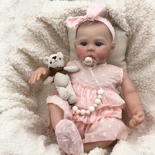 Zero pam Reborn Baby Mädchen,Reborn Babypuppe Wie Echtes Babys 45 cm,Reborn Baby Vollsilikon Lebensecht,Realistische Babypuppen Waschbare,Reborn Puppe Mädchen Für Kinder Zero pam Reborn Baby Mädchen,Reborn Babypuppe Wie Echtes Babys 45 cm,Reborn Baby Vollsilikon Lebensecht,Realistische Babypuppen Waschbare,Reborn Puppe Mädchen Für Kinder von Zero pam
