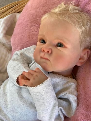 Zero pam Reborn Baby Mädchen 18 Zoll Reborn Baby Vollsilikon Lebensecht Puppe Mit Haaren Realistische Neugeborene Babies Puppen Mädchen Spielzeug Ab 3 Jahre Mit Fütterung Zubehör Zero pam Reborn Baby Mädchen 18 Zoll Reborn Baby Vollsilikon Lebensecht Puppe Mit Haaren Realistische Neugeborene Babies Puppen Mädchen Spielzeug Ab 3 Jahre Mit Fütterung Zubehör von Zero pam