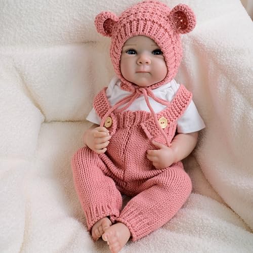 Zero pam Reborn Baby Mädchen 18 Zoll Vollsilikon Reborn Puppen Lebensecht Babypuppen Wie Echt Realistische Newborn Baby Puppe Wiedergeborene Puppen Wie Echtes Babys Zero pam Reborn Baby Mädchen 18 Zoll Vollsilikon Reborn Puppen Lebensecht Babypuppen Wie Echt Realistische Newborn Baby Puppe Wiedergeborene Puppen Wie Echtes Babys von Zero pam
