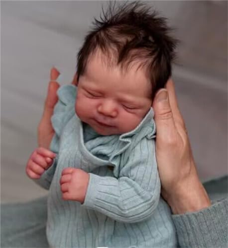 Zero pam Reborn Baby Mädchen - 45 cm Reborn Baby Vollsilikon Lebensecht Puppe Mit Haaren, Silikon Baby Wie Echtes Echte Babypuppe Puppe Für Kinder 3+ Zero pam Reborn Baby Mädchen - 45 cm Reborn Baby Vollsilikon Lebensecht Puppe Mit Haaren, Silikon Baby Wie Echtes Echte Babypuppe Puppe Für Kinder 3+ von Zero pam