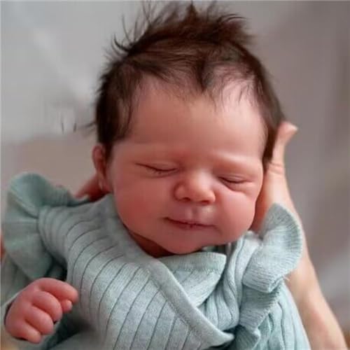 Zero pam Reborn Baby Mädchen - 45 cm Silikon Babypuppe Weichkörper Puppe Lebensecht Mit Haaren, Realistische Baby Reborn Mit Haaren Silikon Baby Wie Echtes Zero pam Reborn Baby Mädchen - 45 cm Silikon Babypuppe Weichkörper Puppe Lebensecht Mit Haaren, Realistische Baby Reborn Mit Haaren Silikon Baby Wie Echtes von Zero pam