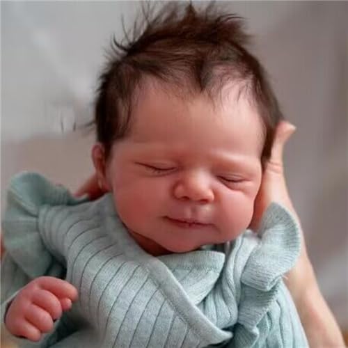 Zero pam Reborn Baby Mädchen-45CM Lebensechte Babypuppen Wie Echtes Baby Silikon Baby Echte Baby Puppen Mit Haaren Reborn Puppen Lebensecht Zero pam Reborn Baby Mädchen-45CM Lebensechte Babypuppen Wie Echtes Baby Silikon Baby Echte Baby Puppen Mit Haaren Reborn Puppen Lebensecht von Zero pam