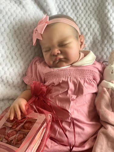 Zero pam Reborn Baby Puppe 19 Zoll Reborn Baby Mädchen Silikon Babypuppe Wie Echtes Baby Lebensechte Reborn Puppen Mit Geschlossenen Augen Zero pam Reborn Baby Puppe 19 Zoll Reborn Baby Mädchen Silikon Babypuppe Wie Echtes Baby Lebensechte Reborn Puppen Mit Geschlossenen Augen von Zero pam