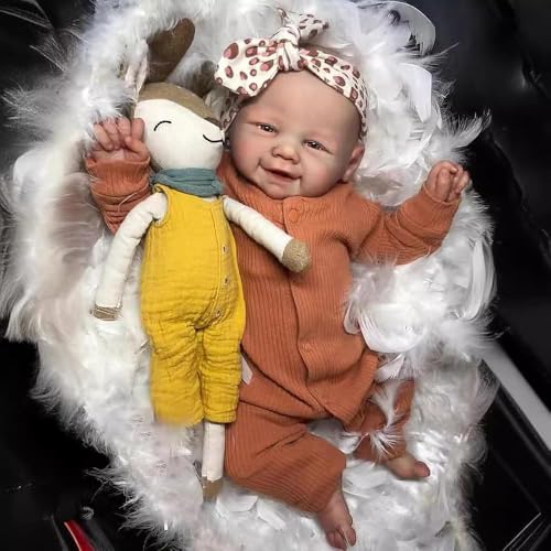 Zero pam Reborn Baby Puppe Lebensecht Handgefertigt Weich Silikon-Vinyl 48 cm, Reborn Puppe Mädchen Vollsilikon Körper Realistische,Lebensechte Babypuppen Wie Echtes Baby Zero pam Reborn Baby Puppe Lebensecht Handgefertigt Weich Silikon-Vinyl 48 cm, Reborn Puppe Mädchen Vollsilikon Körper Realistische,Lebensechte Babypuppen Wie Echtes Baby von Zero pam