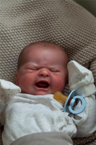 Zero pam Reborn Baby Puppe die wie EIN echtes Baby aussieht Puppe lebensechter weich Junge 19 Zoll 48CM Puppe weich Baby Reborn Puppen weiche Puppe für Baby Geschenke für Kinder ab 3 Jahren von Zero pam