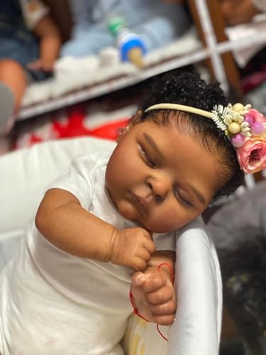 Zero pam Reborn Baby Puppen 20 Zoll Lebensechte Babypuppe Weichkörper Schwarze Puppe Lebensechte Puppen Schlafen Sieht Echt Aus Für Mädchen Jungen Ab 3 Jahre Mit Zubehör Zero pam Reborn Baby Puppen 20 Zoll Lebensechte Babypuppe Weichkörper Schwarze Puppe Lebensechte Puppen Schlafen Sieht Echt Aus Für Mädchen Jungen Ab 3 Jahre Mit Zubehör von Zero pam