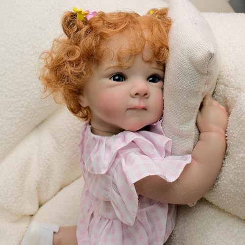 Zero pam Reborn Baby Vollsilikon Lebensecht Mädchen 45cm Realistisch Baby Puppe Mit Haaren Wie Echte Neugeborene Reborn Puppe Ab 3 Jahre Mit Fütterungs Zubehör Zero pam Reborn Baby Vollsilikon Lebensecht Mädchen 45cm Realistisch Baby Puppe Mit Haaren Wie Echte Neugeborene Reborn Puppe Ab 3 Jahre Mit Fütterungs Zubehör von Zero pam