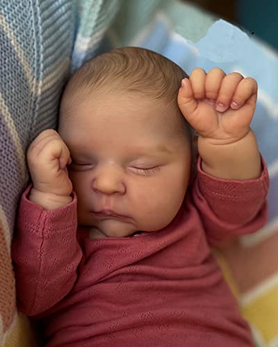 Zero pam Reborn Baby Puppen Lebensecht Silikon Baby Junge 50 cm Babypuppe Wie Echtes Baby Baby Puppe Weicher Körper Mit Weichem Körper von Zero pam